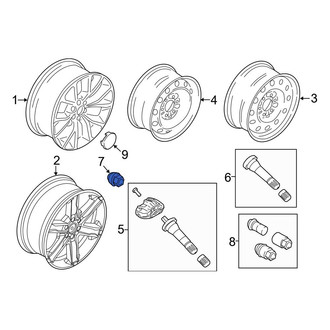 Ford OE - Wheel Lug Nut