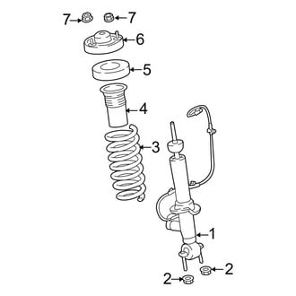 Ford OE - Front Suspension - Struts & Components (RWD)