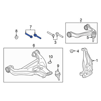 Ford OE - Lower Suspension Control Arm Bolt