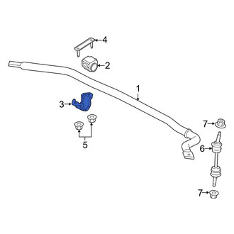 Ford OE - Suspension Stabilizer Bar Bracket
