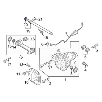 Ford OE - Drive Axle Shaft O-Ring