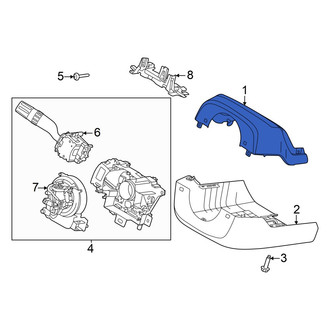 Ford OE - Lower Steering Column Cover