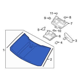 Ford OE - Front Windshield