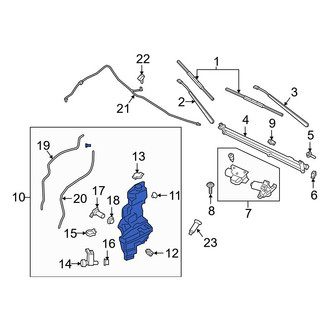 Ford OE - Washer Fluid Reservoir
