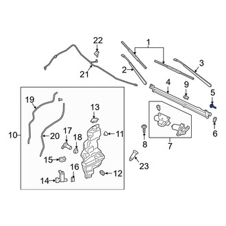 Ford OE - Wiper Motor Bolt