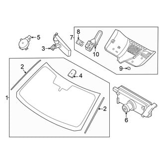 Ford OE - Windshield Glass