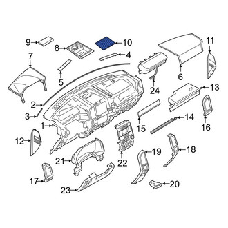 Ford OE - Console Mat