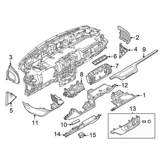 Ford OE - Instrument Panel Components (Front Trim)