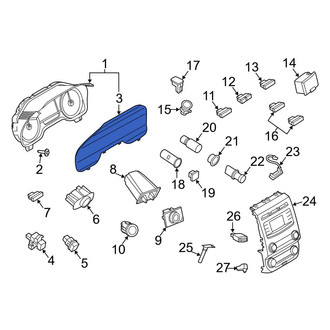 Ford OE - Instrument Panel Lens