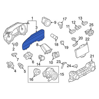 Ford OE - Instrument Panel Lens