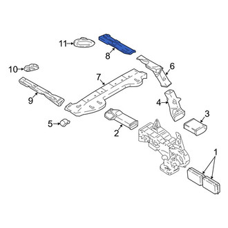 Ford OE - Rear Right Upper Instrument Panel Air Duct