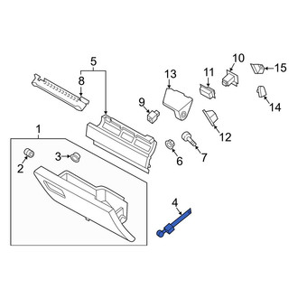Ford OE - Glove Box Support