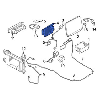 Ford OE - GPS Navigation Control Module