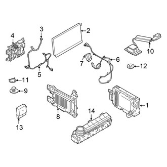 Ford OE - Instrument Panel - Sound System (Receivers & Controls)