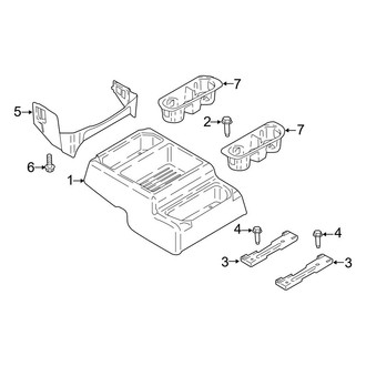 Ford OE - Console (Consolette)