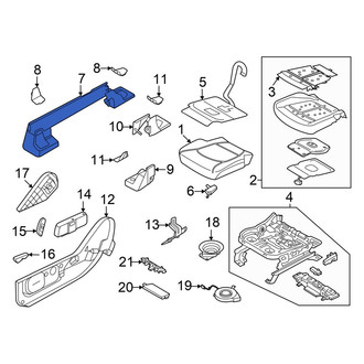 Ford OE - Seat Track Cover