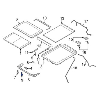 Ford OE - Sunroof Reinforcement Bolt