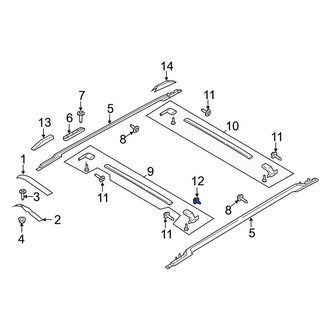 Ford OE - Rear Forward Tie Down Hook