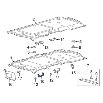 Ford OE - Front Right Interior Grab Bar