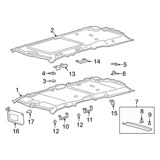 Ford OE - Roof - Interior Trim (Max Limited / Max Platinum / Max SSV / Max XL / Max XLT)