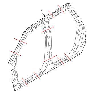 Ford OE - Pillars, Rocker & Floor - Uniside