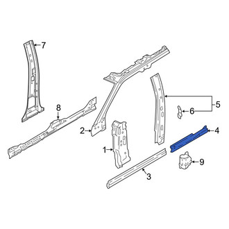 Ford OE - Rear Right Rocker Panel Reinforcement