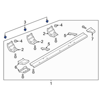 Ford OE - Running Board Nut