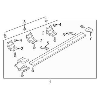 Ford OE - Pillars, Rocker & Floor - Running Board (Tubular)