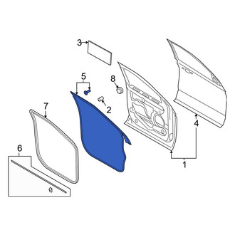 Ford OE - Front Left Outer Door Seal