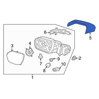 Ford OE - Front Left Door Mirror Cover