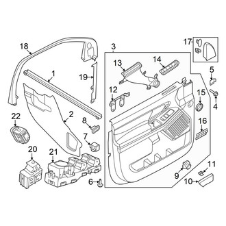 Ford OE - Front Door - Interior Trim