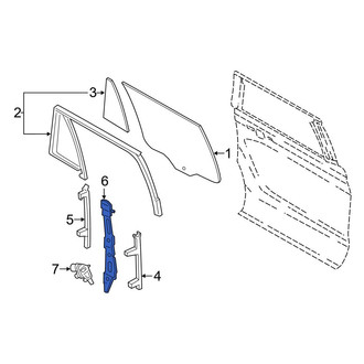 Ford OE - Rear Left Window Regulator