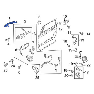 Ford OE - Rear Left Outer Exterior Door Handle