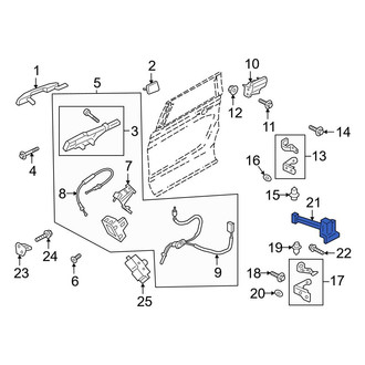 Ford OE - Rear Door Check
