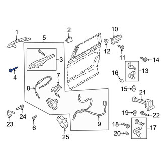 Ford OE - Exterior Door Handle Base Bolt