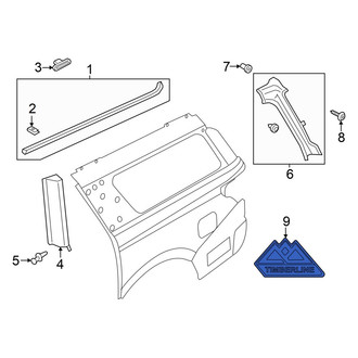 Ford OE - Quarter Panel Emblem