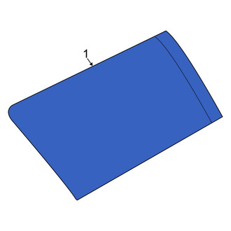 Ford OE - Rear Left Quarter Glass