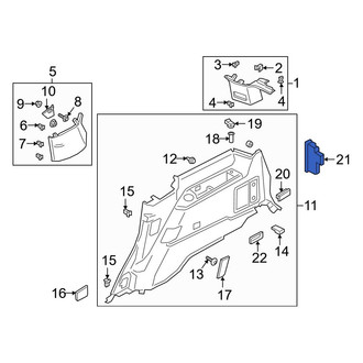 Ford OE - Rear Right Power Seat Switch