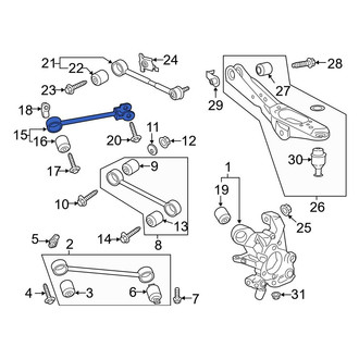 Ford OE - Front Right Upper Suspension Control Arm