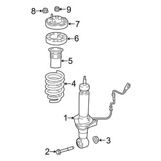 Ford OE - Rear Suspension - Struts & Components