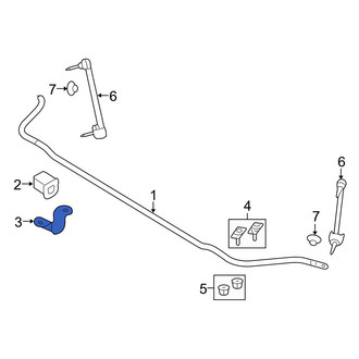 Ford OE - Suspension Stabilizer Bar Bracket