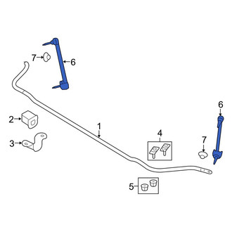 Ford OE - Rear Suspension Stabilizer Bar Link