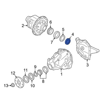 Ford OE - Rear CV Intermediate Shaft Seal