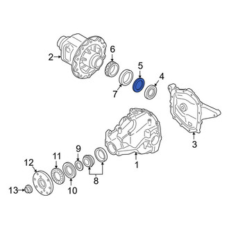 Ford OE - Rear Drive Axle Shaft Bearing Spacer