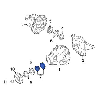 Ford OE - Front Outer Differential Pinion Bearing