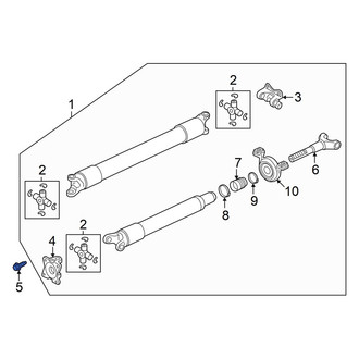 Ford OE - Drive Shaft Flange Yoke Bolt