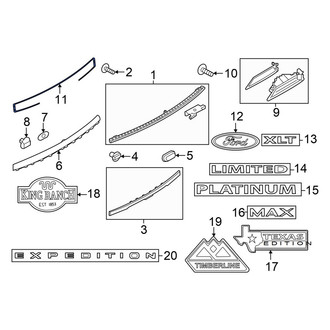 Ford OE - Liftgate Finish Panel Gasket