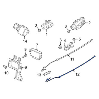 Ford OE - Rear Lower Liftgate Motion Sensor