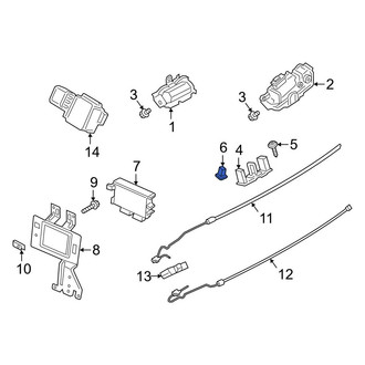 Ford OE - Rear Liftgate Latch Release Switch
