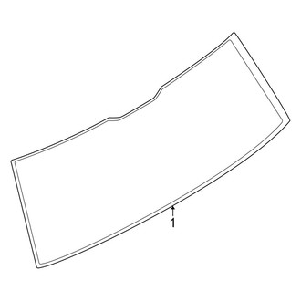 Ford OE - Lift Gate - Glass